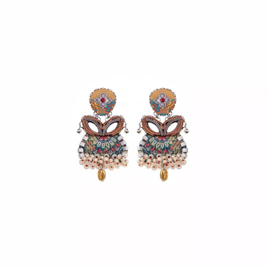 Champagne Pari Earrings | Contemporary Designer Jewellery