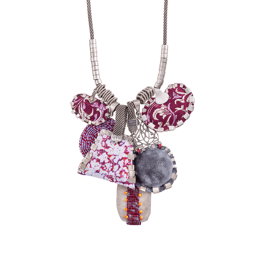 Deep Purple Madelyn Necklace | Contemporary Designer Jewellery