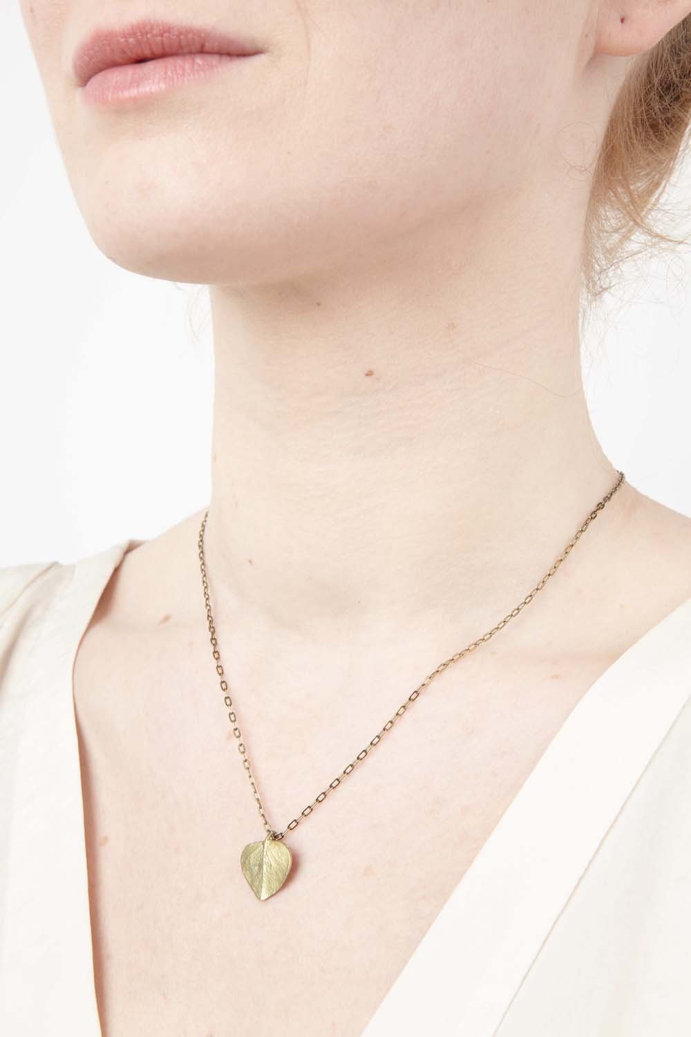 Eucalyptus Leaf Pendant | Contemporary Designer Jewellery