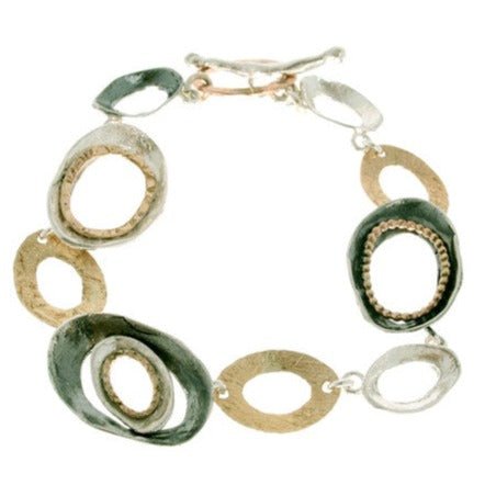 Oval Hoop Bracelet | Contemporary Designer Jewellery