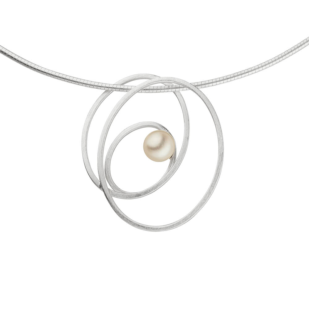 Pearl Tangle Pendant | Contemporary Designer Jewellery