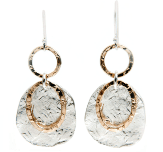 Round Drop Earrings | Contemporary Designer Jewellery