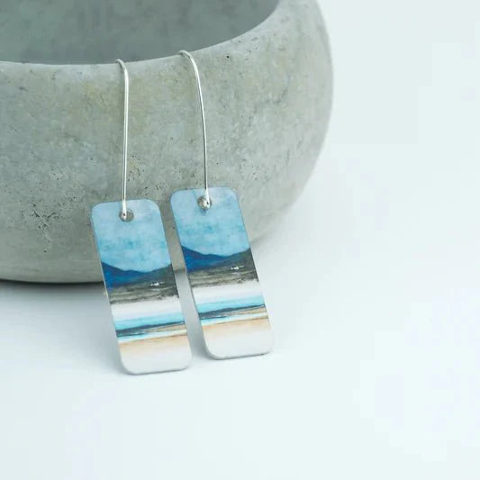 Winter Luskentyre Earrings | Contemporary Designer Jewellery